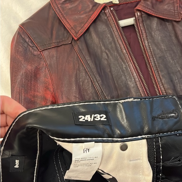 Eytys vegan leather baggy pants - Picture 2 of 2